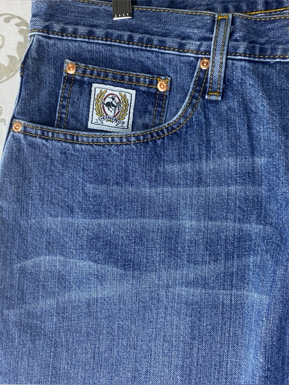 Cinch Authentic Jeans Mens 38x30
Blue Denim Cotton Regular Fit
Straight Leg - Picture 2 of 10